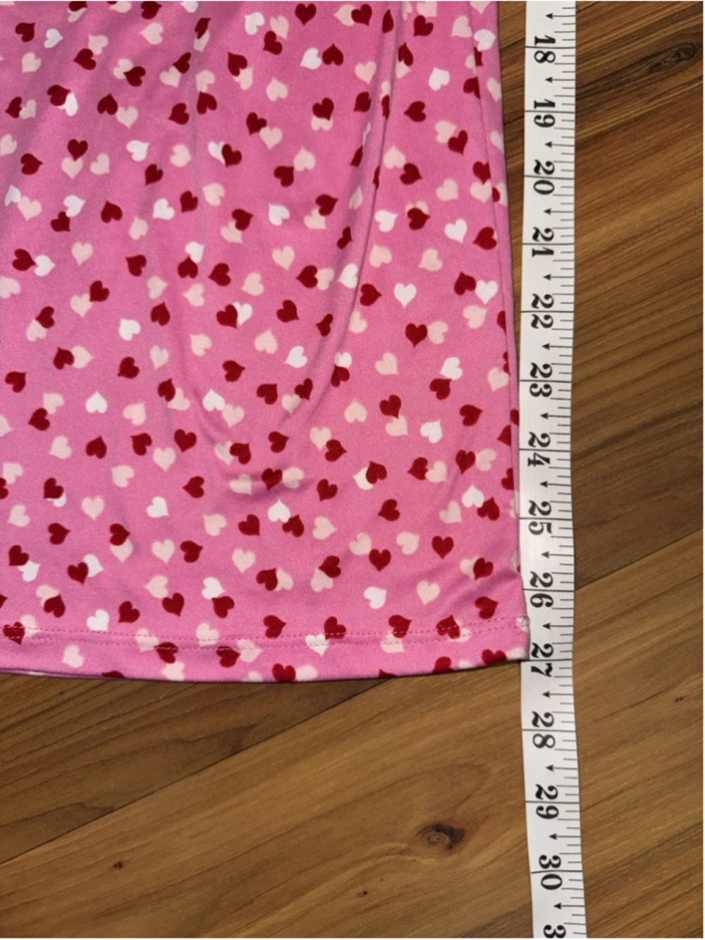 Kate Spade New York Heart Print Pajama Set Pink Loungewear Soft Girl PJ Medium - Picture 13 of 15